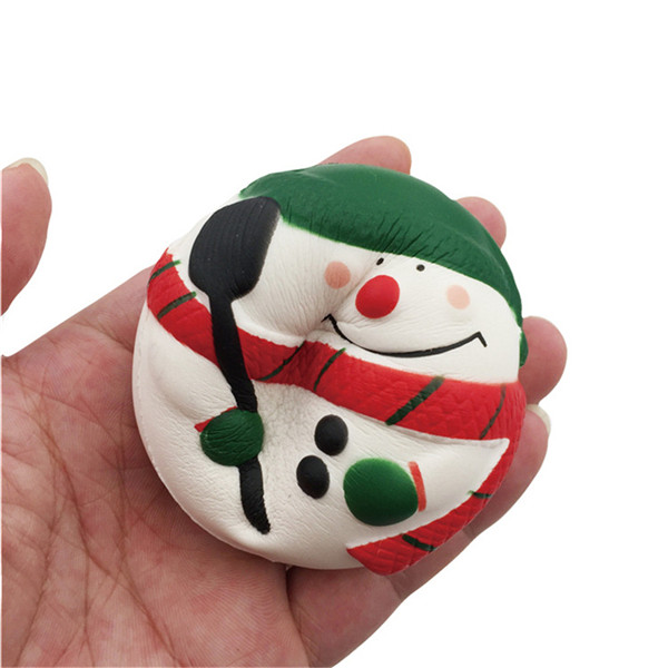 SquishyFun-Squishy-Snowman-Christmas-Santa-Claus-7cm-Slow-Rising-With-Packaging-Collection-Gift-1226883-4