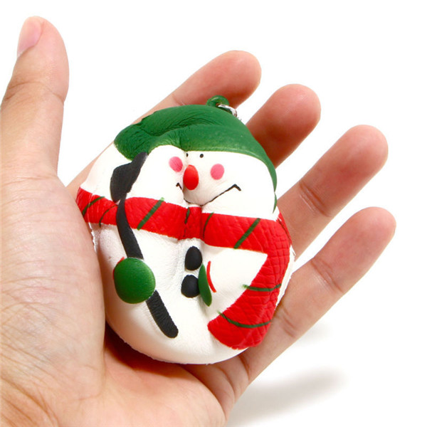 SquishyFun-Squishy-Snowman-Christmas-Santa-Claus-7cm-Slow-Rising-With-Packaging-Collection-Gift-1226883-5