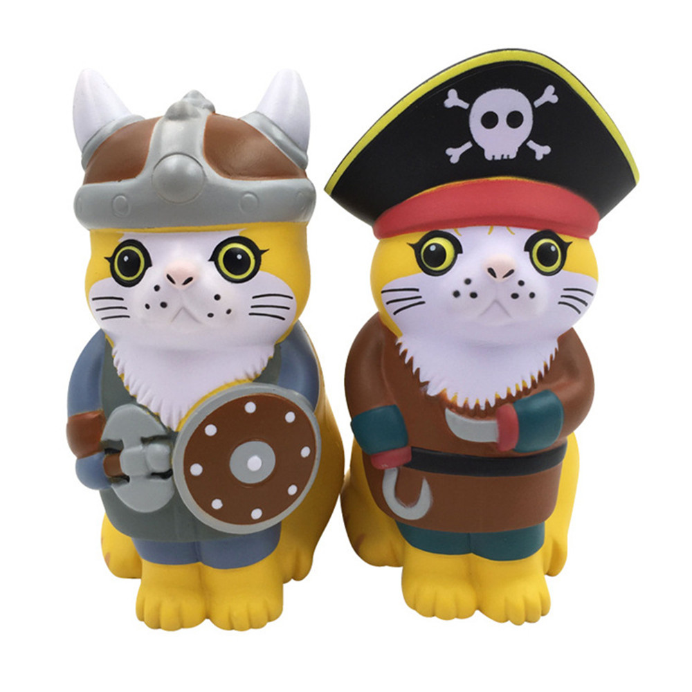 SquishyFun-Squishy-Viking-Pirate-Cat-Kitten-Cosplay-13597CM-Licensed-Slow-Rising-With-Packaging-1351717-1