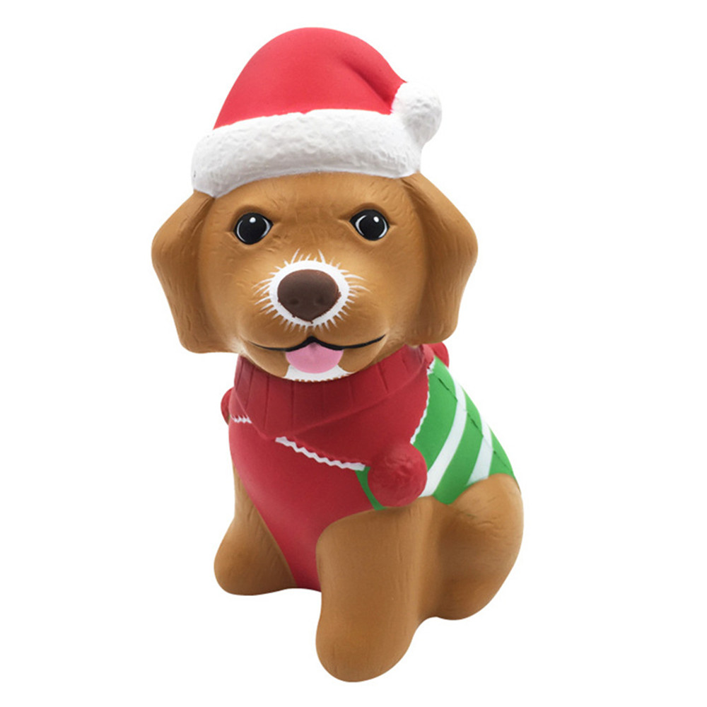 Squishyfun-Christmas-Puppy-Squishy-138565CM-Licensed-Slow-Rising-With-Packaging-Collection-Gift-1351712-1