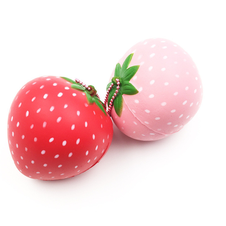 Squishyfun-Strawberry-Squishy-Slow-Rising-8CM-Squeeze-Toy-Original-Packaging-Collection-Gift-1100966-3