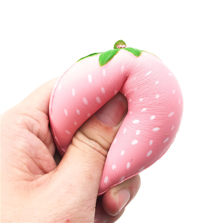 Squishyfun-Strawberry-Squishy-Slow-Rising-8CM-Squeeze-Toy-Original-Packaging-Collection-Gift-1100966-5