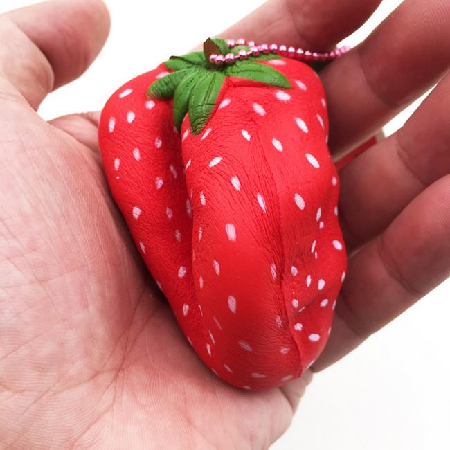 Squishyfun-Strawberry-Squishy-Slow-Rising-8CM-Squeeze-Toy-Original-Packaging-Collection-Gift-1100966-8