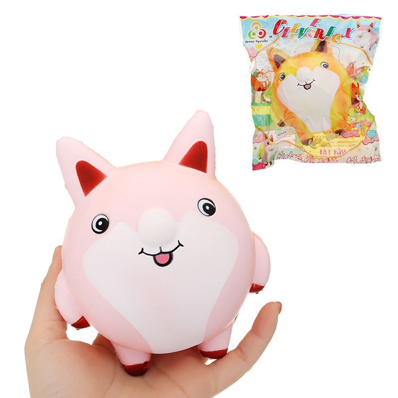 Sunny-Squishy-Fat-Fox-Fatty-13cm-Soft-Slow-Rising-Collection-Gift-Decor-Toy-With-Packing-1261011-2