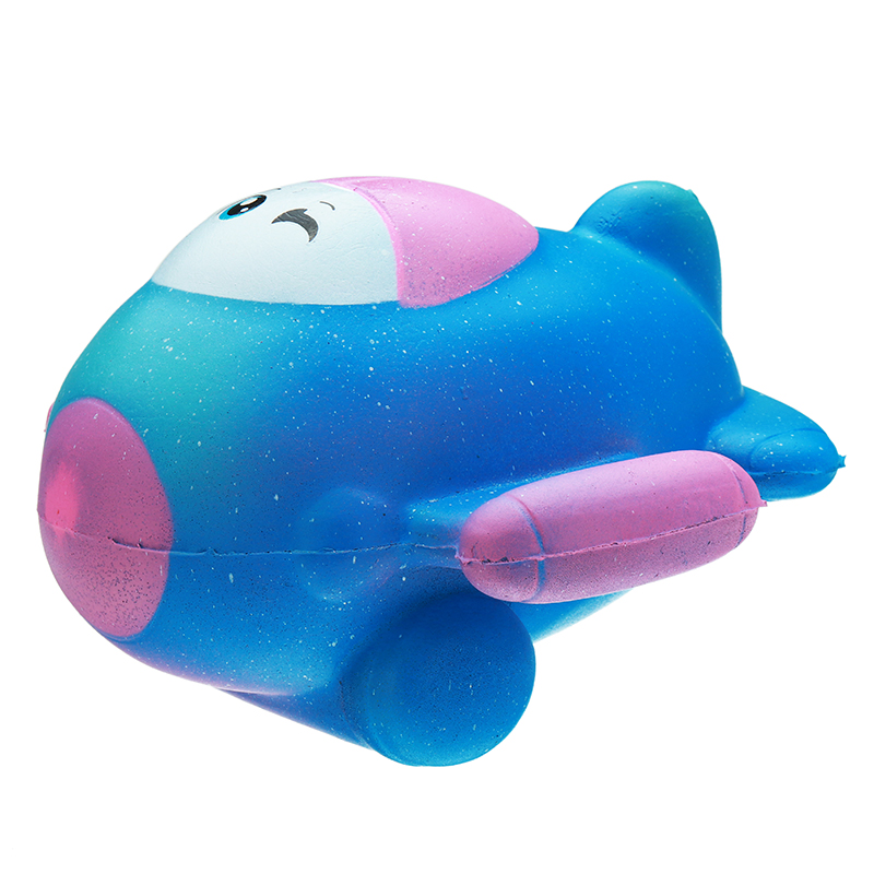 Taburasa-12CM-Cute-Galaxy-Airplane-Plane-Squishy-Slow-Rising-Squeeze-Toy-Kids-Gift-With-Packaging-1259900-5
