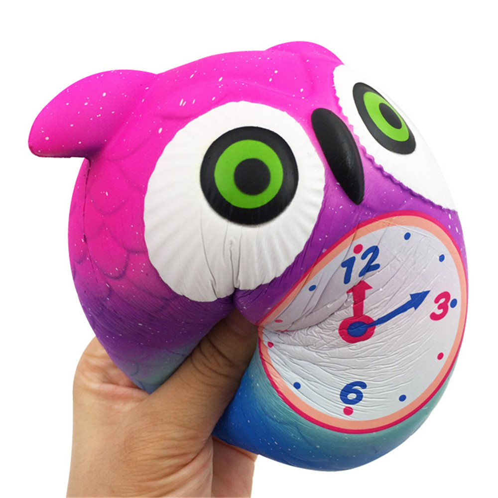 Taburasaa-Owl-Clock-Squishy-121059CM-Soft-Slow-Rising-With-Packaging-Collection-Gift-Toy-1360928-7