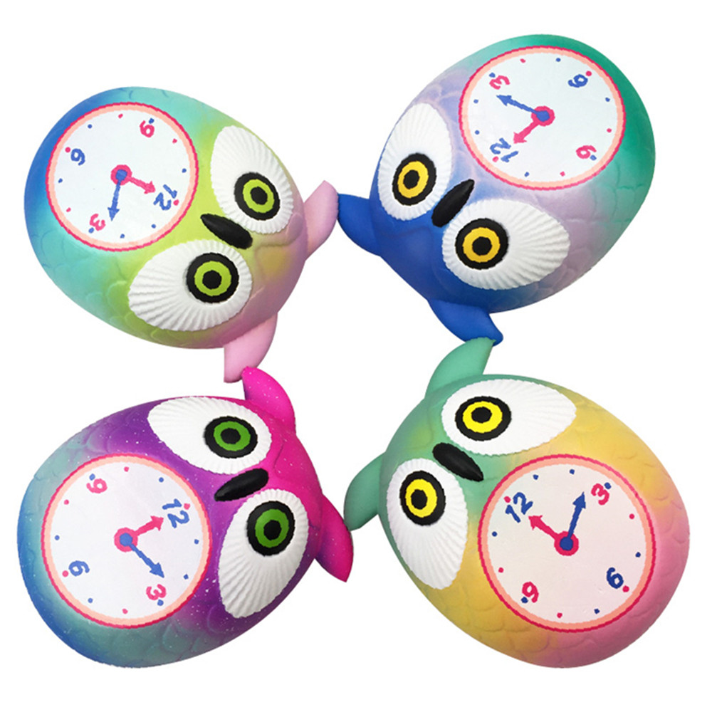 Taburasaa-Owl-Clock-Squishy-121059CM-Soft-Slow-Rising-With-Packaging-Collection-Gift-Toy-1360928-8