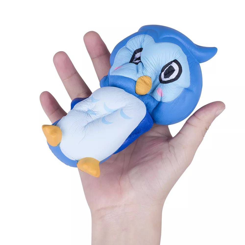 Vlampo-Owl-Squishy-151010CM-Licensed-Slow-Rising-With-Packaging-Collection-Gift-1312529-11