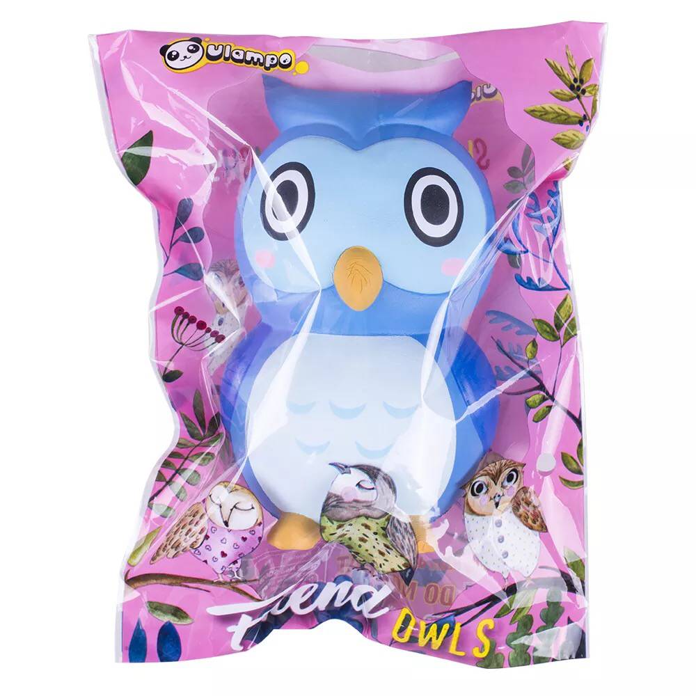 Vlampo-Owl-Squishy-151010CM-Licensed-Slow-Rising-With-Packaging-Collection-Gift-1312529-12