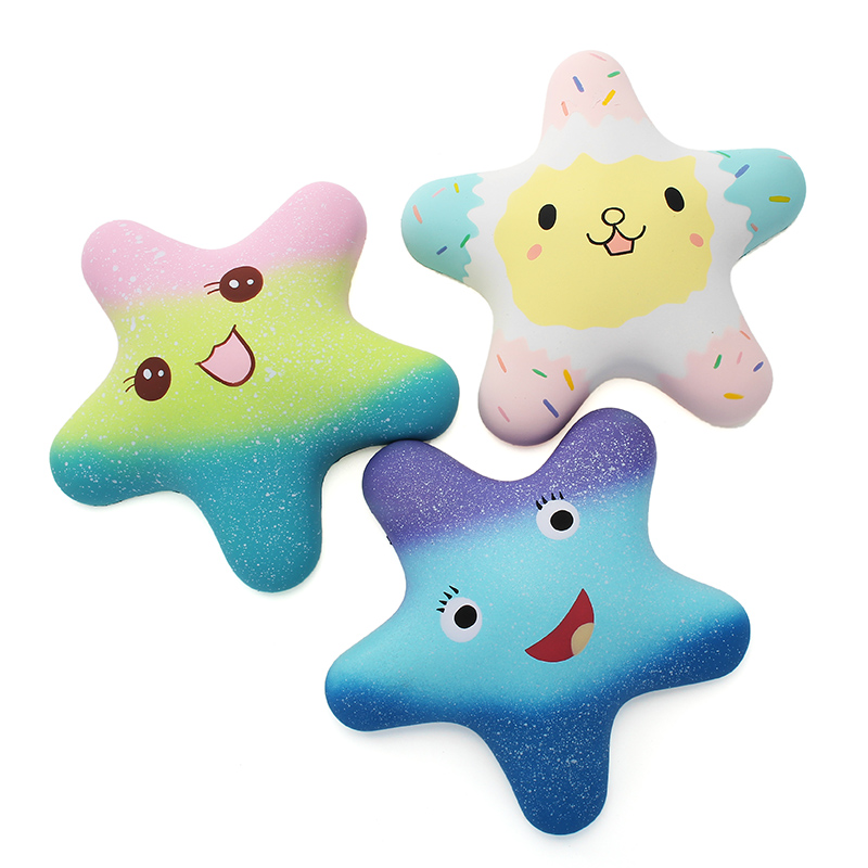 Vlampo-Squishy-Starfish-14cm-Sweet-Licensed-Slow-Rising-Original-Packaging-Collection-Gift-Decor-Toy-1209279-1