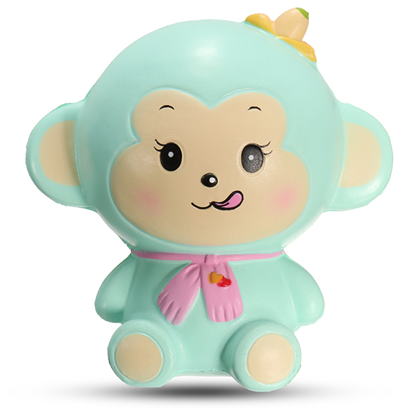 Woow-Squishy-Monkey-Slow-Rising-12cm-with-Original-Packaging-Blue-and-Pink-1191260-6