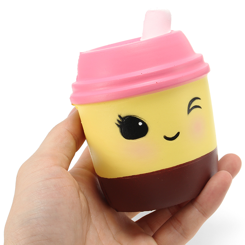 Xinda-Squishy-Milk-Tea-Cup-10cm-Soft-Slow-Rising-With-Packaging-Collection-Gift-Decor-Toy-1180770-9