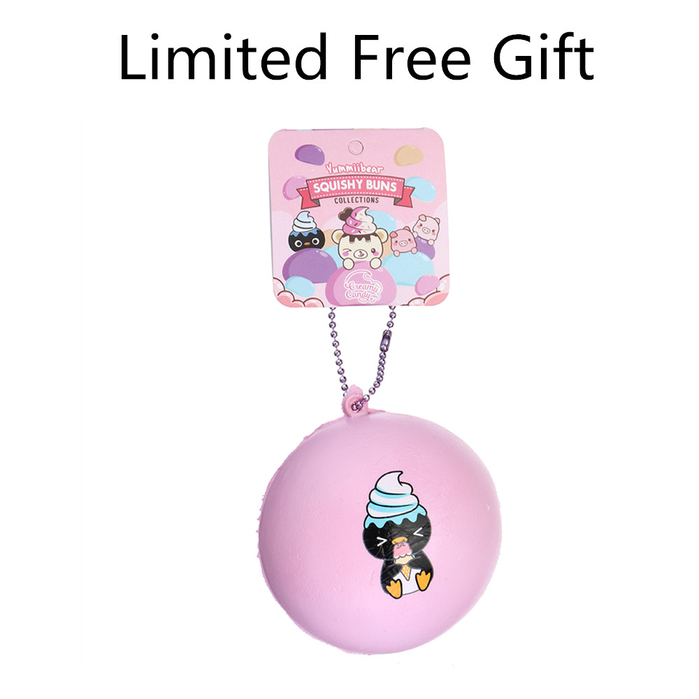 Yummiibear-Squishy-Pink-Schoolbag-With-Limited-Squishy-Free-Gift-1408127-2