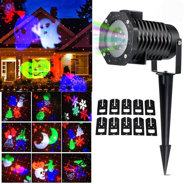 12W-10-Patterns-Red-Green-Star-Projector-Remote-Stage-Light-Outdoor-Christmas-Party-Decor-1211757-1
