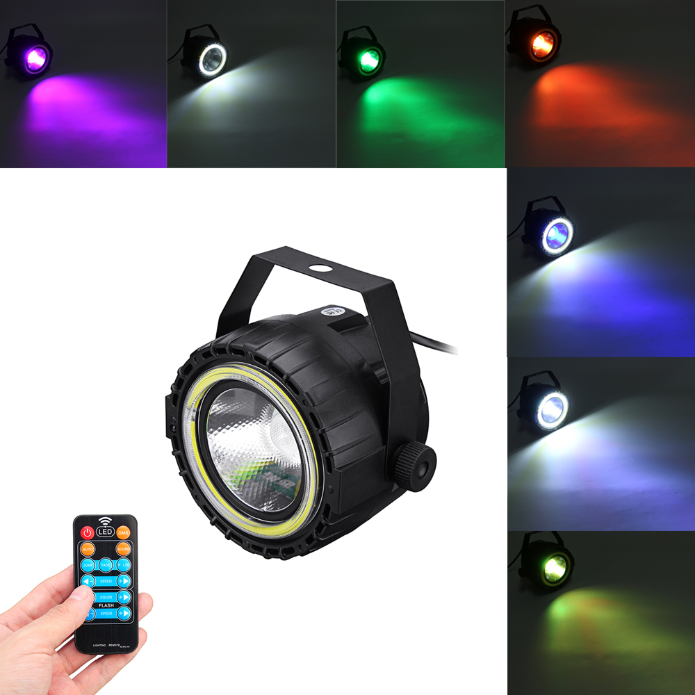 AC90-240V-15W-RGB-White-COB-LED-Stage-Light-Remote-Control-Sound-activated-Par-Lamp-for-Christmas-1393568-1