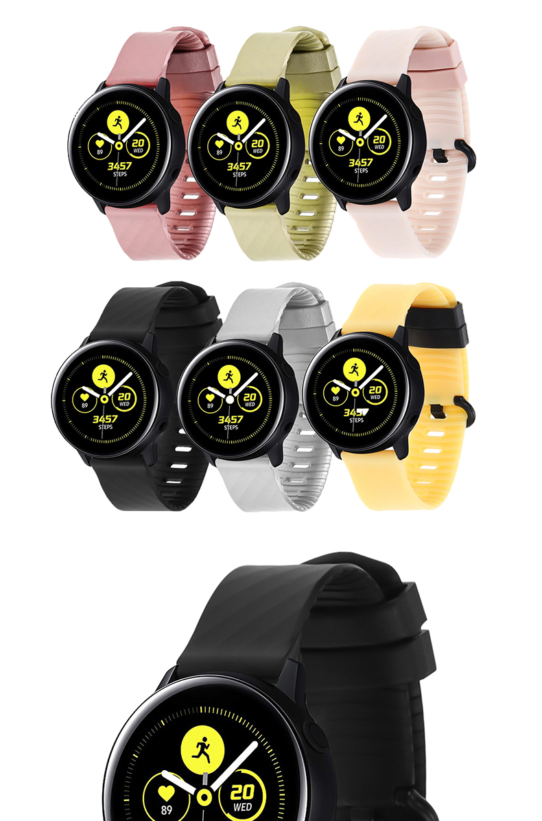 Bakeey-20mm-Width-Universal-Pure-TPU-Watch-Band-Strap-Replacement-for-Samsung-Galaxy-Watch-1618653-1