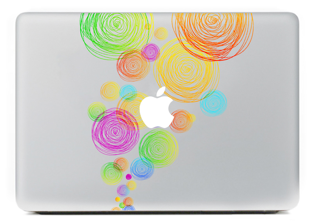 PAG-Colored-Ring-Decorative-Laptop-Decal-Removable-Bubble-Free-Self-adhesive-Skin-Sticker-1032163-3