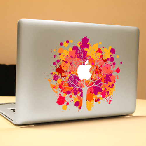 PAG-Phoenix-Tree-Leaf-Decorative-Laptop-Decal-Removable-Bubble-Free-Self-adhesive-Skin-Sticker-1032174-1