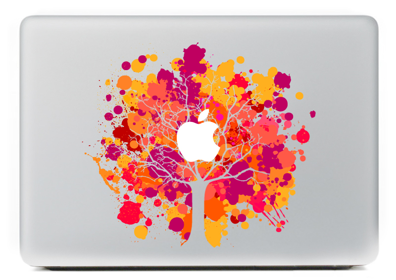 PAG-Phoenix-Tree-Leaf-Decorative-Laptop-Decal-Removable-Bubble-Free-Self-adhesive-Skin-Sticker-1032174-3