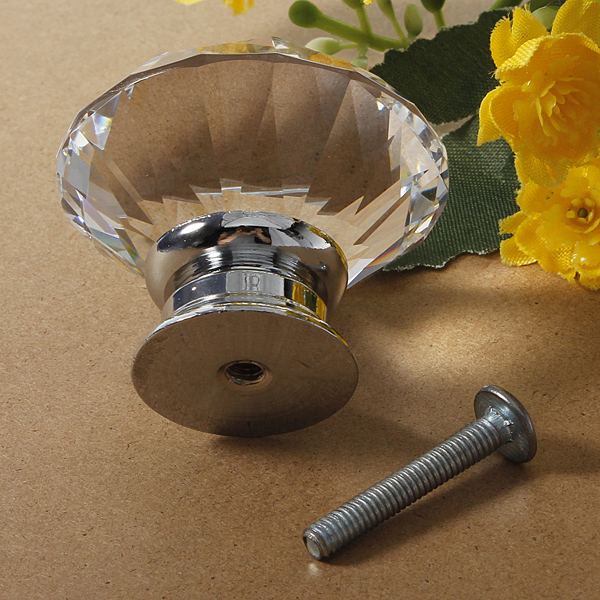 40mm-Diamond-Crystal-Door-Knob-Drawer-Cabinet-Handle-Knob-Screw-925882-19