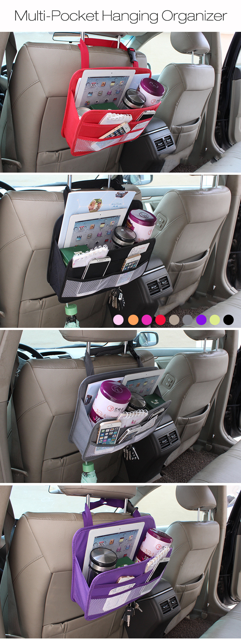 8-Colors-Back-Seat-Organizer-Oxford-Fabric-Hanging-Storage-Bag-Seat-Cover-Protector-1137265-1