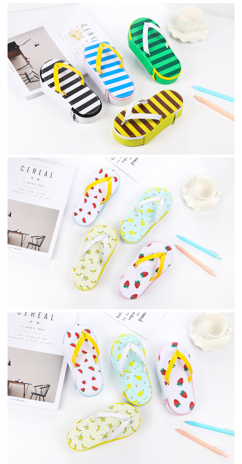 Cute-Fruit-Flip-flops-Creative-Slippers-Pencil-Bag-School-Office-Stationery-Supplies-Pencil-Case-1345476-5