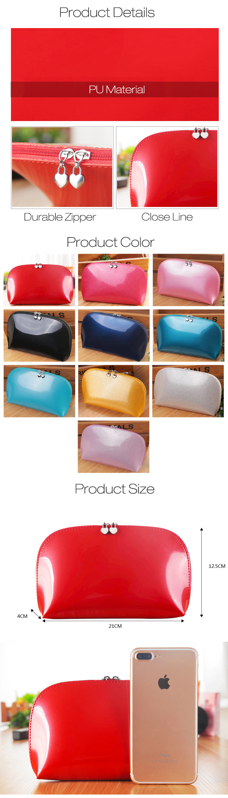 Honana-HN-CB06-PU-Cosmetic-Storage-Bag-10-Colors-Portable-Waterproof-Travel-Toiletry-Makeup-Bag-1169600-2