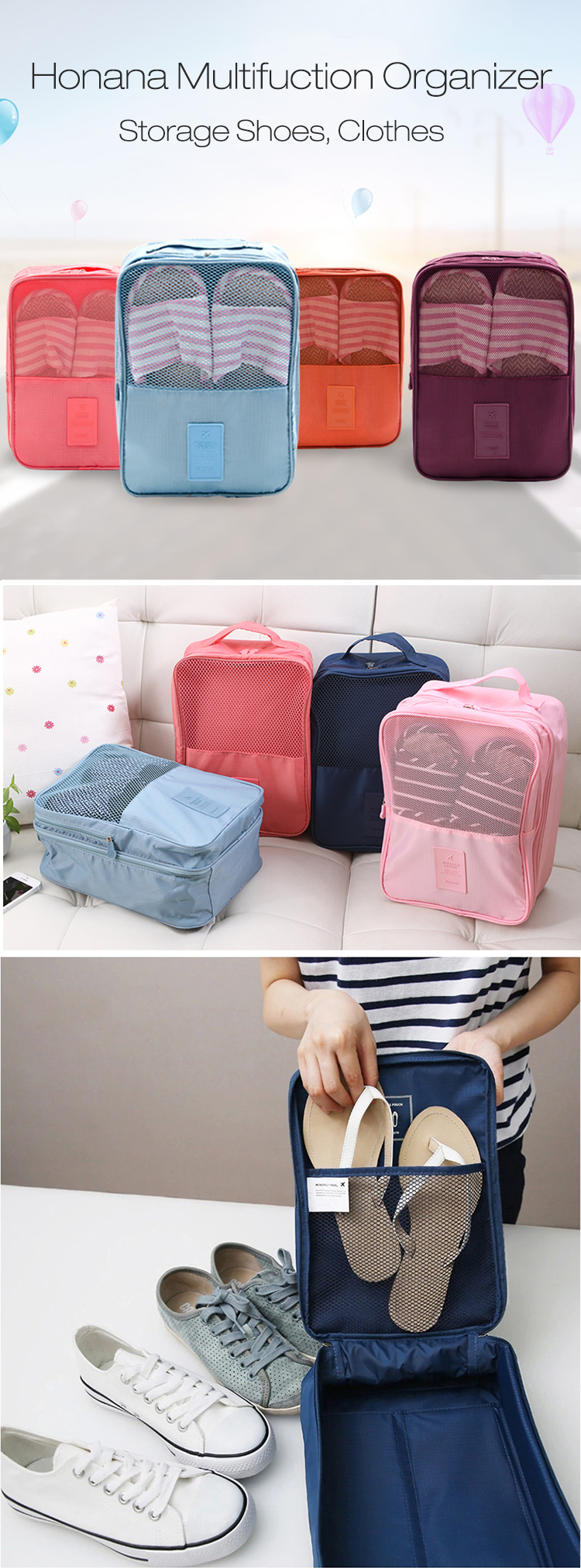 Honana-HN-TB18-Travel-Storage-Bags-Waterproof-Portable-Shoes-Box-Pouch-Organizer-Bag-Cube-Fashion-1135344-1