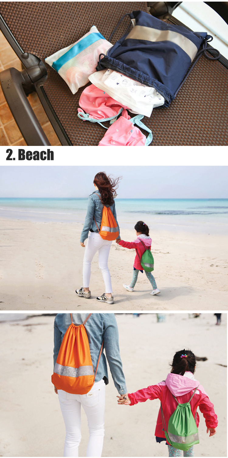 Honana-HN-TB27-Waterproof-Travel-Drawstring-Bag-Tote-Swimming-Beach-Parent-Children-Backpack-1140023-2