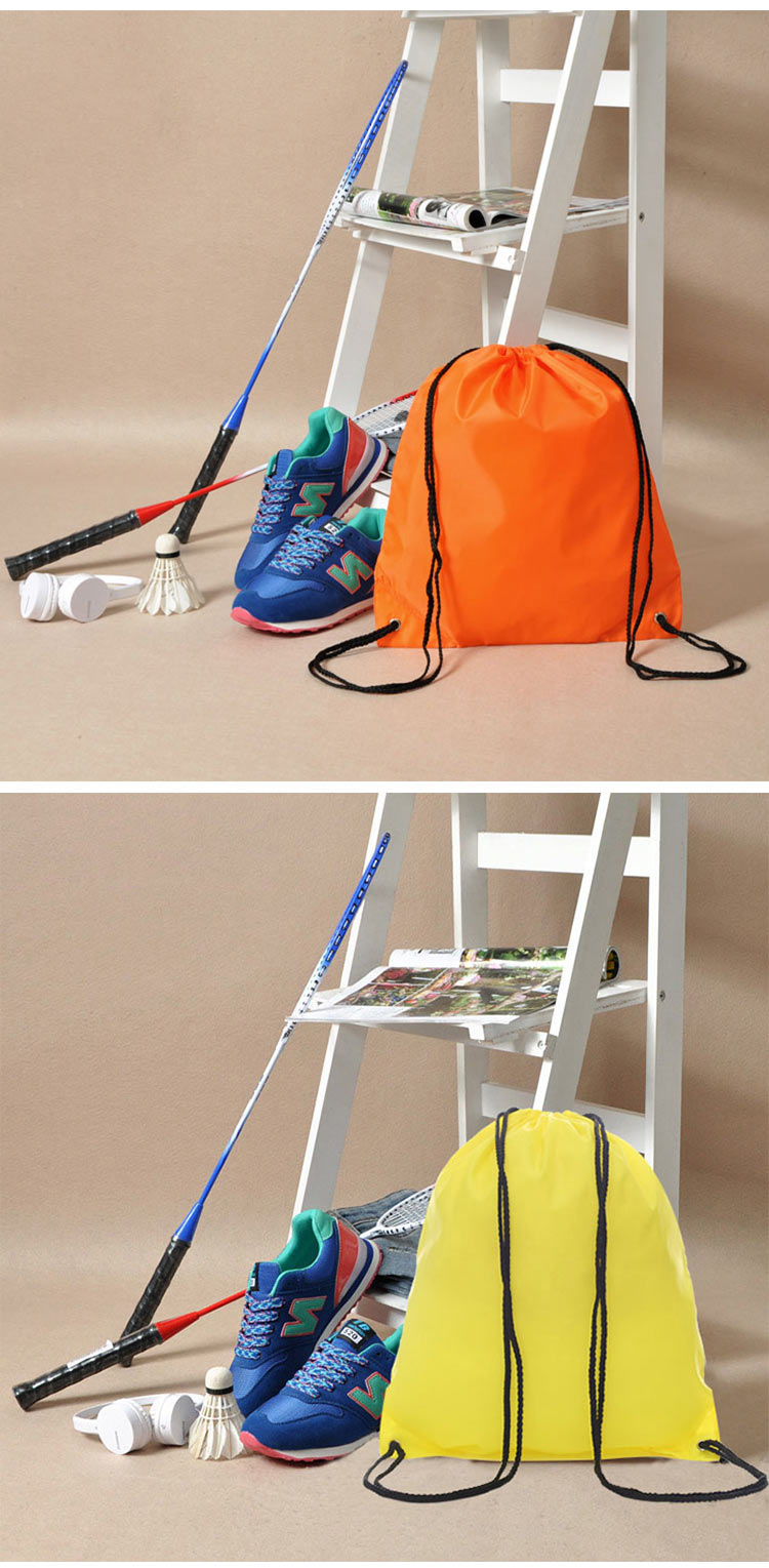 KC-SK02-Travel-Drawstring-Storage-Bag-Durable-Nylon-Sport-Backpack-Sack-Bag-1158812-2