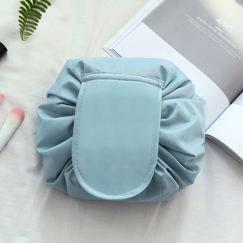 Polyester-Solid-Color-Drawstring-Cosmetic-Bag-Travel-Portable-Lazy-Storage-Bag-1377043-10
