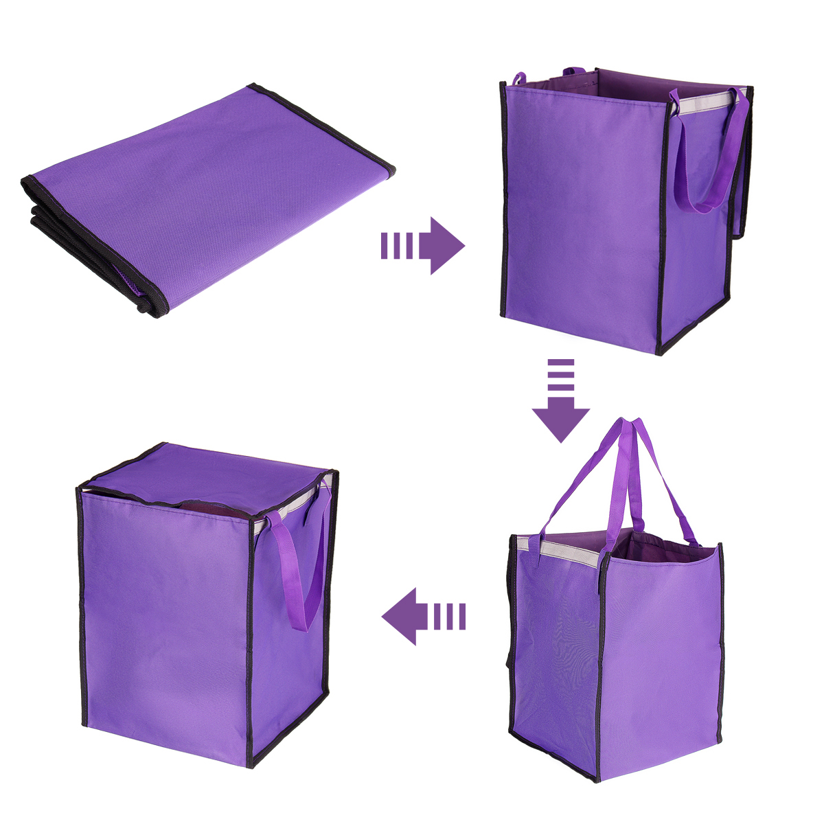 Shopping-Cart-Fabric-Bag-Portable-Folding-Oxford-Trolley-Rolling-Bag-Luggage-1800115-4