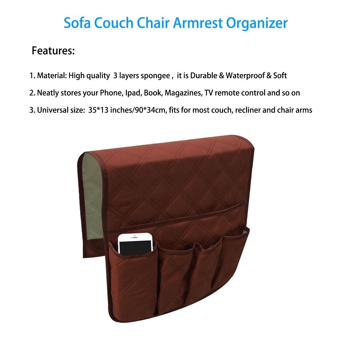 Waterproof-Sofa-Armrest-Storage-Organizer-for-Tablets-TV-Remotes-Phones-4-colors-Storage-Bag-1288915-1