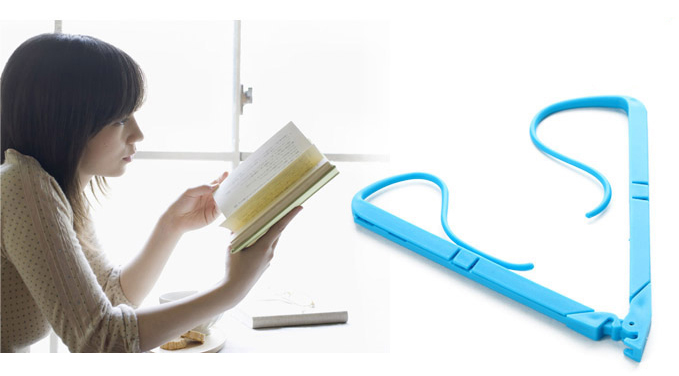 Creative-Hands-Free-Book-Page-Holder-Adjustable-Bookmark-for-Reading-Portable--Foldable-1254891-3