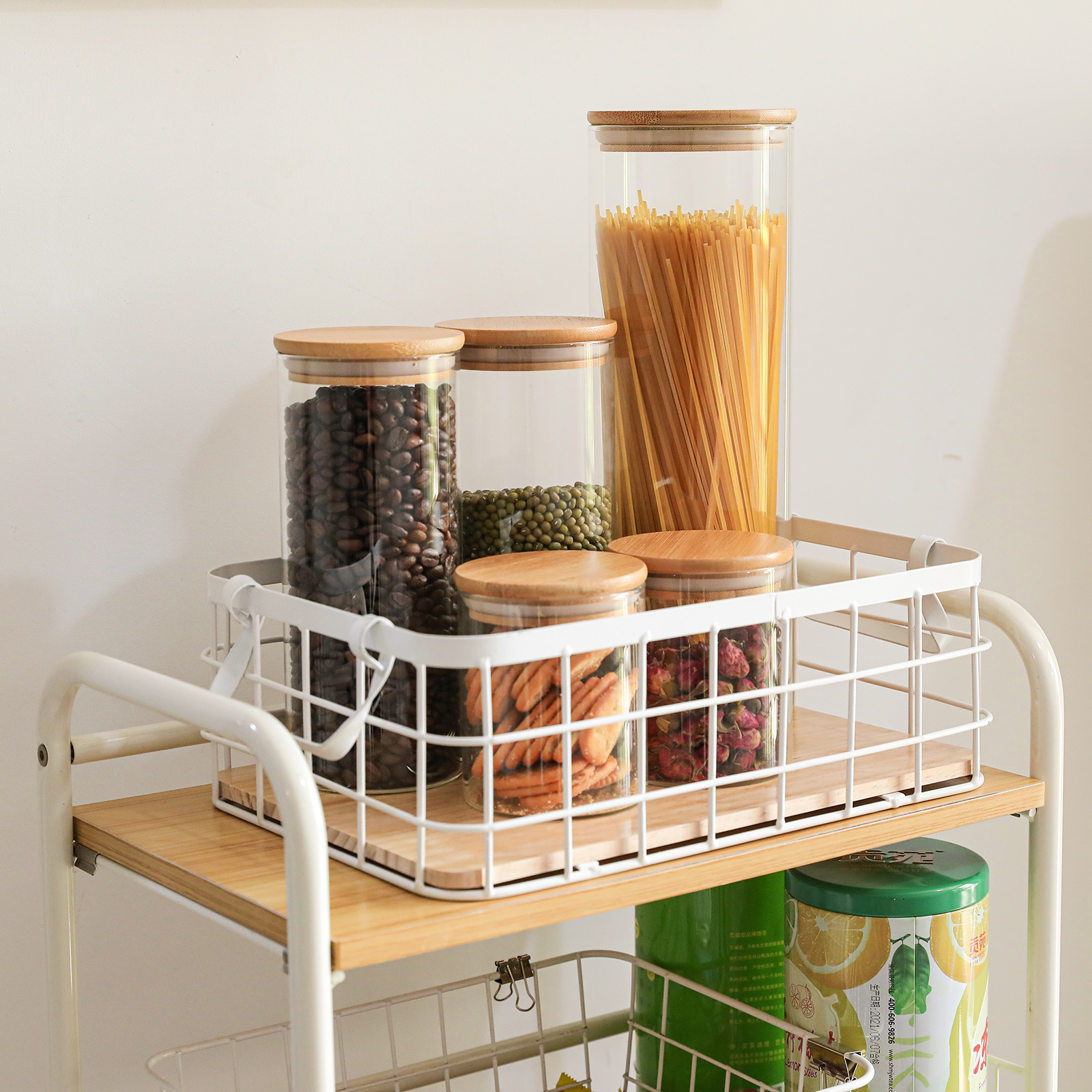 SAWAKE-Glass-Storage-Jar-5-Set-Food-Storage-Containers-Airtight-Food-Jars-with-Bamboo-Wooden-Lids-1919618-6