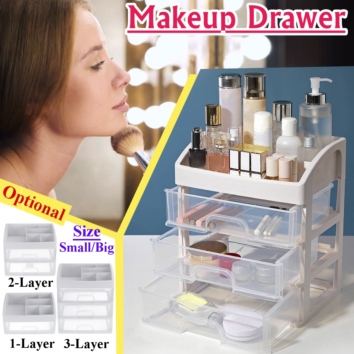 123-Layers-Clear-Desktop-Comestics-Makeup-Storage-Drawer-Organizer-Box-Container-1635538-1