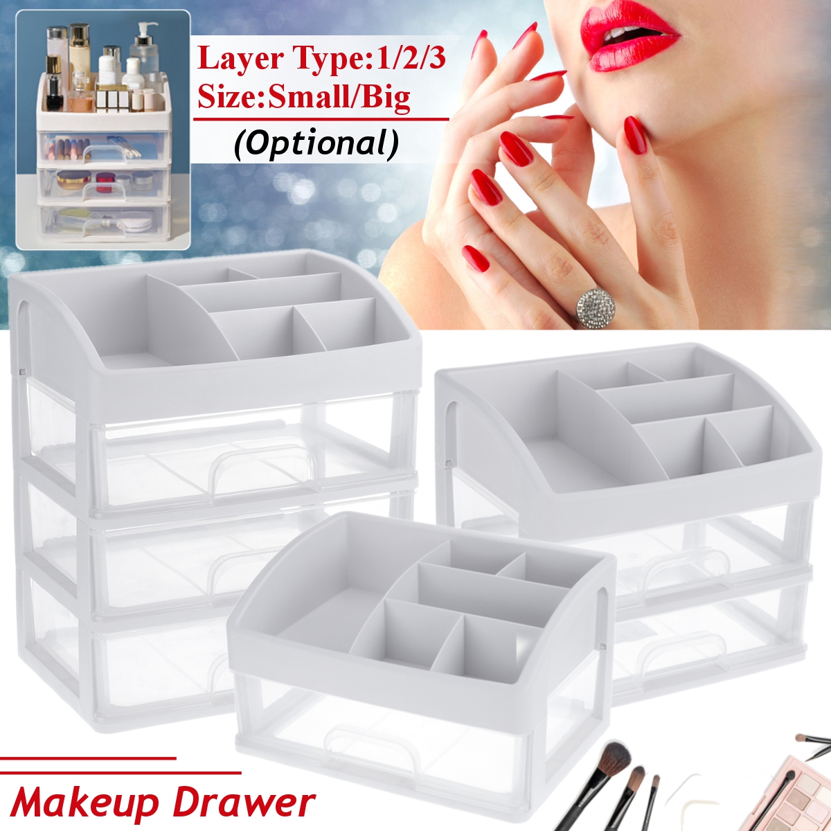 123-Layers-Clear-Desktop-Comestics-Makeup-Storage-Drawer-Organizer-Box-Container-1635538-2