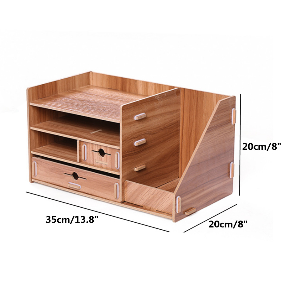 138x8x8quot-Wooden-DIY-Storage-Box-With-Drawer-Cosmetics-Organizer-Desktop-Home-Decorations-1634110-8