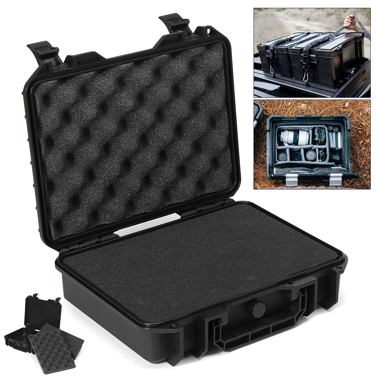 25020074mm-Waterproof-Hand-Carry-Tool-Case-Bag-Storage-Box-Camera-Photography-w-Sponge-1648371-3