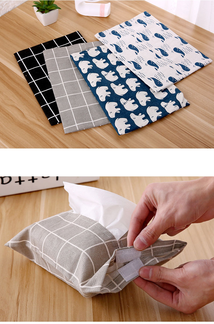 Cotton-And-Linen-Paper-Towel-Set-Cloth-Tissue-Box-Bag-1386191-5