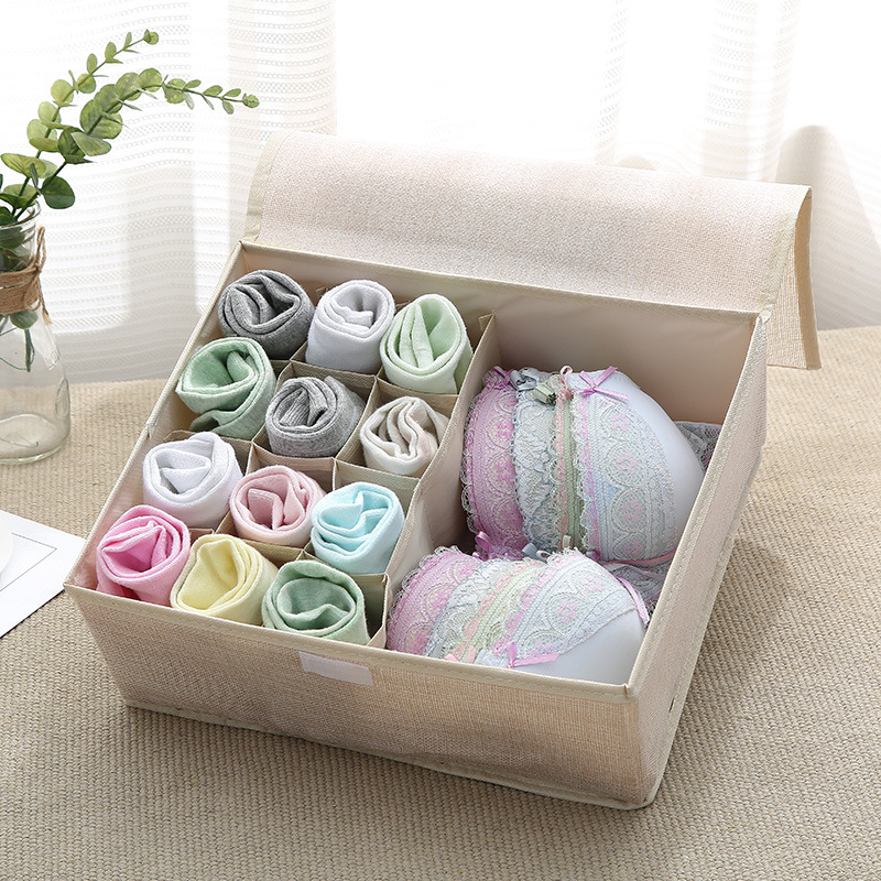 Cotton-Underwear-Storage-Box-Organizer-Multi-Collapsible-Bra-Underwear-Socks-Storage-Box-Parts-Stora-1423409-11