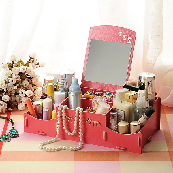 Creative-Diy-Wooden-Cosmetic-Storage-Box-Desktop-Storage-Container-With-Mirror-Desktop-Organizer-1189072-2