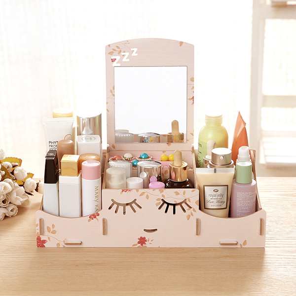 Creative-Diy-Wooden-Cosmetic-Storage-Box-Desktop-Storage-Container-With-Mirror-Desktop-Organizer-1189072-5