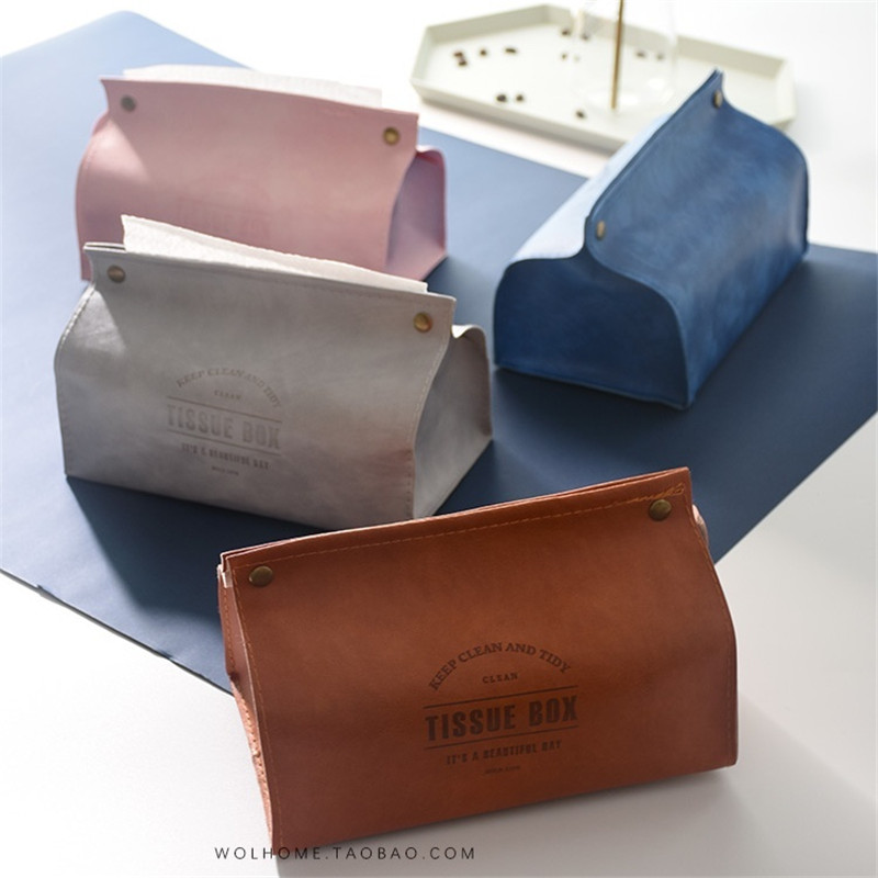 Leather-Tissue-Holder-Print-Design-Multi-color-Paper-Box-Car-Bedroom-Living-Room-Household-Towel-Box-1636534-3