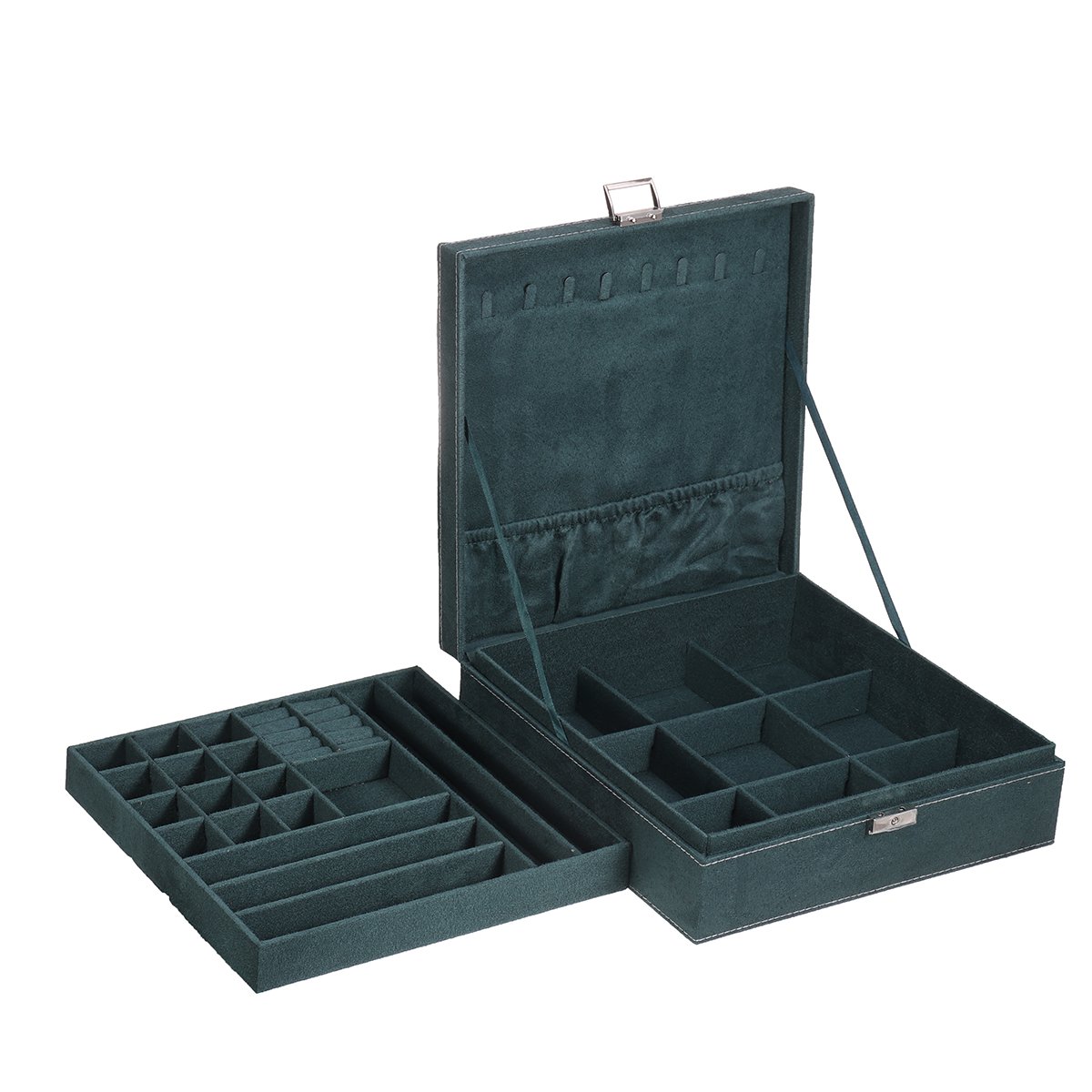 Multi-function-Vintage-Jewelry-Box-Organizers-Two-layer-Lockable-Jewelry-Display-Storage-Case-1855370-20