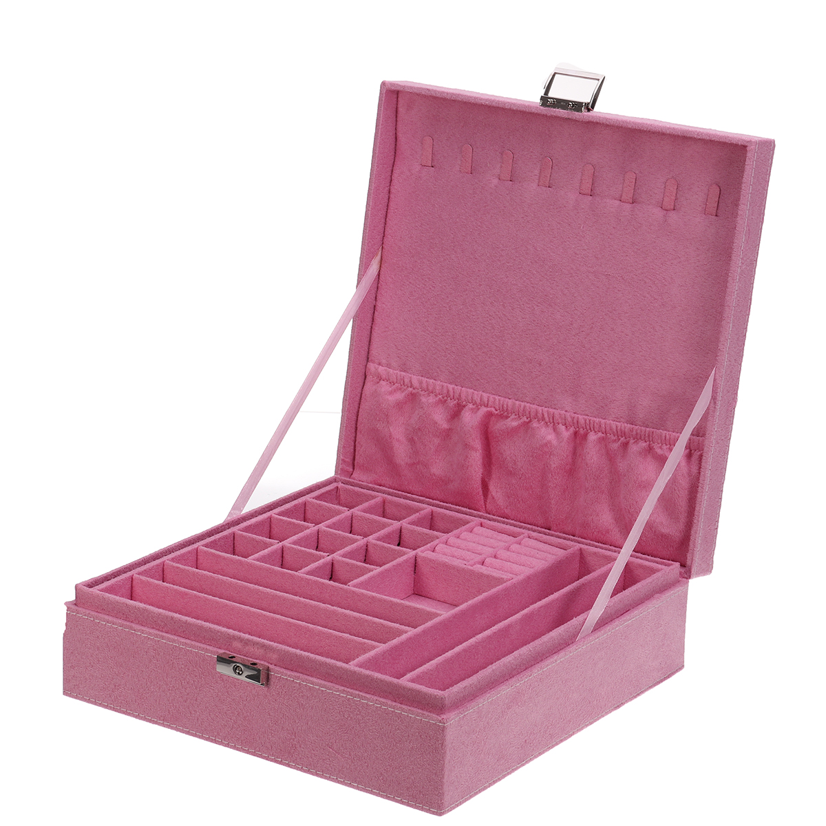 Multi-function-Vintage-Jewelry-Box-Organizers-Two-layer-Lockable-Jewelry-Display-Storage-Case-1855370-25