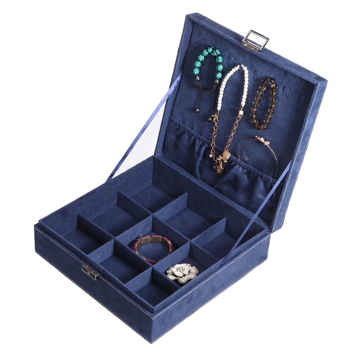 Multi-function-Vintage-Jewelry-Box-Organizers-Two-layer-Lockable-Jewelry-Display-Storage-Case-1855370-31