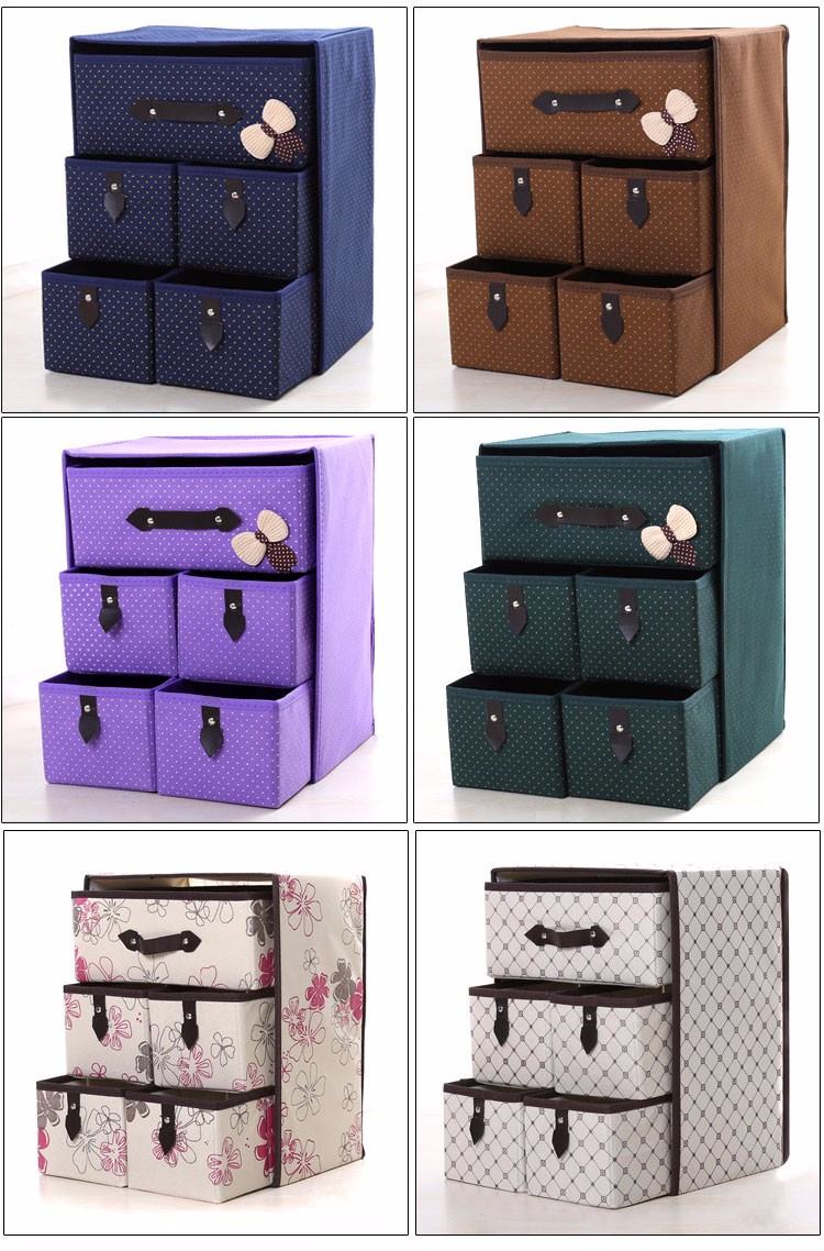 Three-Layer-Storage-Box-Five-Drawer-Non-woven-Underwear-Cosmetic-Makeup-Sundries-Organizer-1111641-6