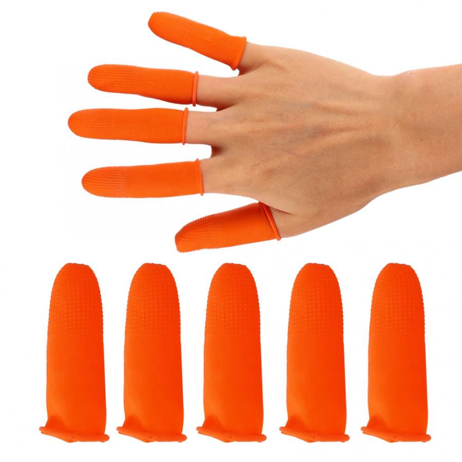 Bakeey-100pcs-Single-use-Ultra-thin--Anti-slip-Anti-dust-Anti-static-Latex-Fingertips-Gloves-Finger--1619715-1