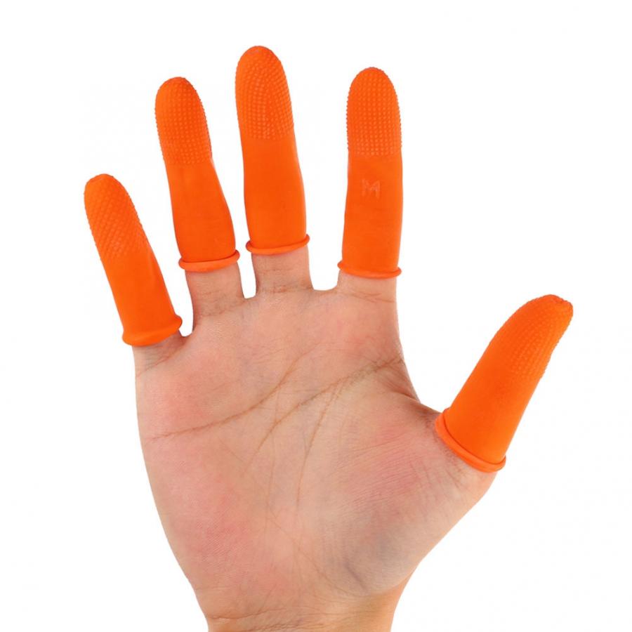 Bakeey-100pcs-Single-use-Ultra-thin--Anti-slip-Anti-dust-Anti-static-Latex-Fingertips-Gloves-Finger--1619715-4